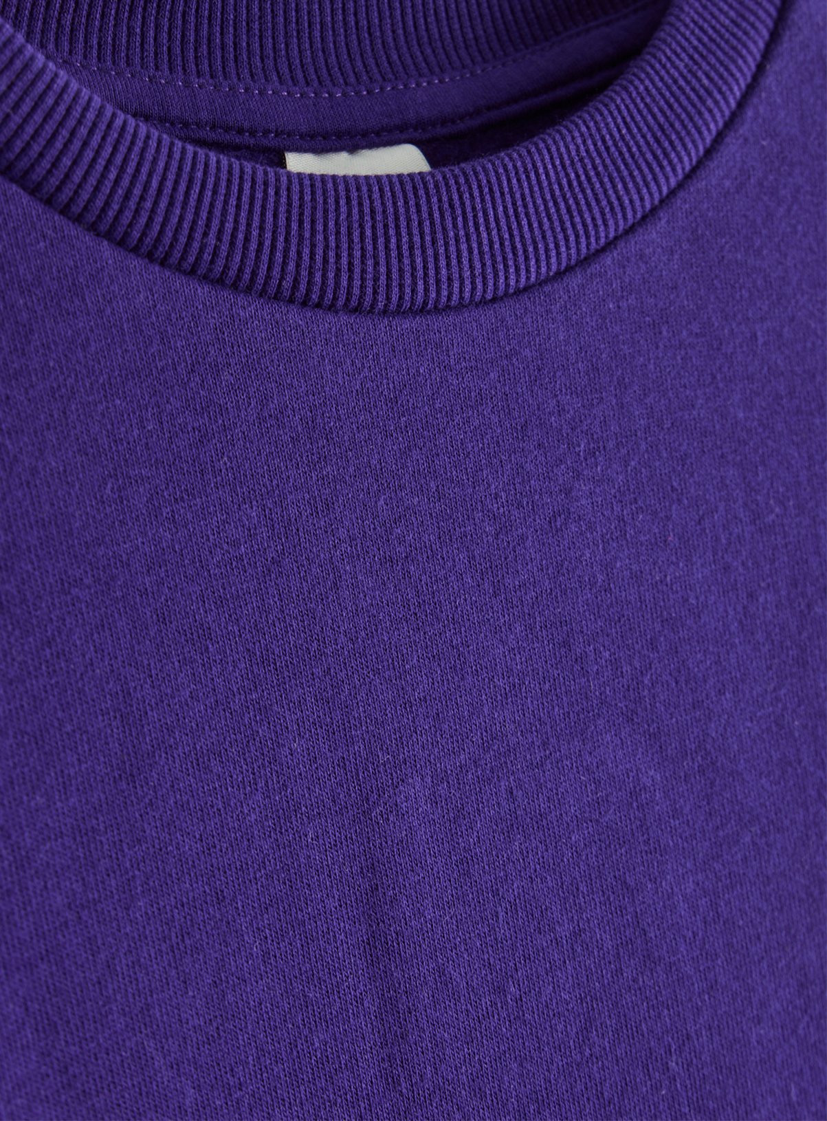 2 Pack Bright Purple Crew Neck Sweatshirts 7 years - Image 2 thumbnail